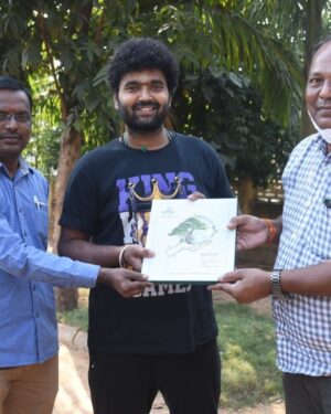 Vishwa Raghu Instagram - I've accepted #GreenindiaChallenge 
from @shekarmaster  Planted 3 saplings. Further I am nominating my guru #RajuSundaram my master @offl_Lawrence n my wife 
@pranaviacharya to plant 3 trees & continue the chain..special thanks to @MPsantoshtrs garu for taking this intiative..👏👏👏😍😍