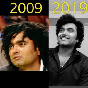 Vishwa Raghu Instagram - Whatever the number LOVE FROM U GUYS is Amazing 😍😍😍🤗🤗🤗 love u allllll👏👏👏👏🙏🙏🕺🕺🕺 @pranaviacharya  #tenyearschallenge