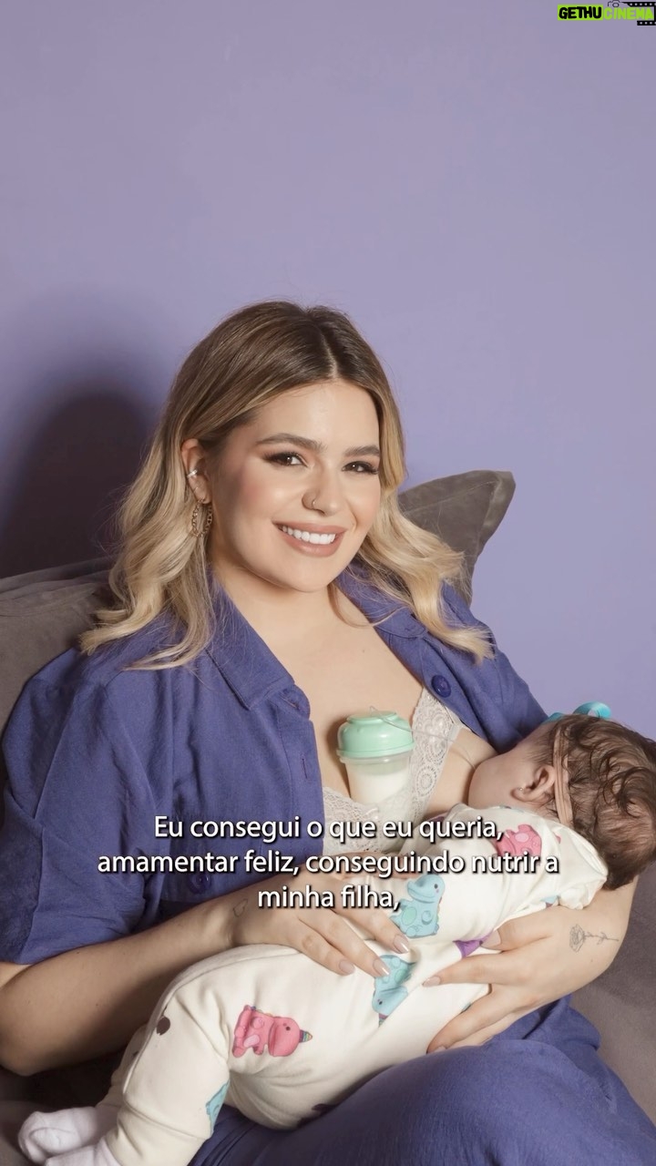 Vitória Moraes Instagram - O produto mais importante da minha maternidade, que me trouxe esperança, leveza, lançamos hoje no @seubabytube 💜 Mamatube, nosso Relactador! Lançamos também o copo amigo da amamentação e os tubo extensores pro relactador! Você encontrará nas maiores farmácias e claro, no nosso site www.seubabytube.com.br 💜 Que ajude muitas amamentações, que realize o sonho de muitas mamães que acham que não podem mais amamentar! Amém!