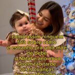 Vitória Moraes Instagram - Osh passei a virada dormindo KKKK Foi meu primeiro Natal e ano novo com bebê, aqui deixei ela dormir normal eu em e quem da família queria fazer foto, dar presente foi tudo de tarde pra ela curtir