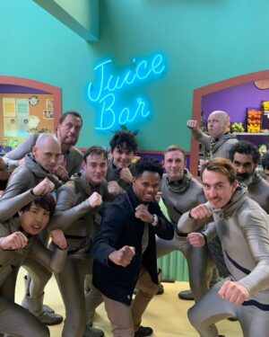 Walter Jones Instagram - Who’s ready for the nostalgia ?🔥🔥 
 April 19th. Power Rangers Once and Always! #walterejones #blackranger @netflix  @hasbro  @davidyost @iamcharliekersh  @stevecardenaspr @catherine_sutherland @karanashley @johnnyyongbosch #powerrangeronceandalways