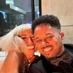 Walter Jones Instagram – This lady is electric!! @chancehightech  #goodtimes #goldenglobes #french #magic# blackranger #powerrangers @chancehightech