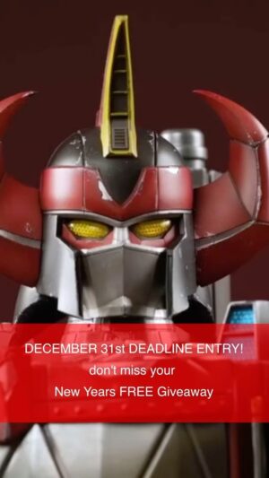 Walter Jones Instagram - 🌟 Epic New Year’s Countdown Giveaway! 🌟 - Win a Legendary $2,000 Dino Megazord Statue by Way Studios! (a towering 3 ft masterpiece - ultra-limited edition with only 199 crafted - a colossal 132 lbs)⁣⁣
⏳ Deadline Alert: December 31st! - This is your golden chance to claim a piece of history! Don’t miss out on owning this iconic Megazord!⁣⁣
We heard you, fans! Your overwhelming request at Collectors’ Haven has brought this Megazord giveaway to life. It’s not just a statue; it’s a symbol of our shared passions and memories!⁣⁣
🔥 UNMISSABLE FREE GIVEAWAY!! - Your chance is slipping away!  CLICK LINK IN BIO RIGHT NOW
#DinoMegazord #WayStudios #PowerRangersCollectibles #GiantMegazord #MegaGiveaway #CollectorsDream #FanFavorite #MightyMorphin #PowerRangers #MegazordMania #UltimateCollectible #FanwardExclusive #RangerPower #MorphinTime #LimitedEdition #OnceInALifetime #EnterNow⁣⁣
P.S. Time is running out!