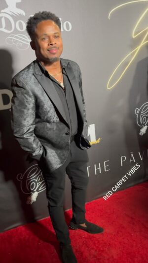 Walter Jones Instagram - Had a great time out last night!!! Golden Globes after party!