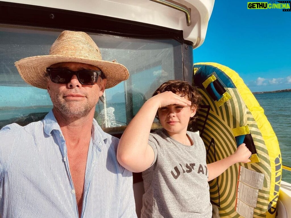 Walton Goggins Instagram - “…At play in the bays of the Lord” Even got my son into scuba diving…. Been waiting 12 years for this day. A profound, lasting Gratitude takes over when one sees the world from that perspective. That’s what it’s done for me. Boy I needed this. We all do.” Have a great weekend y’all. WG
