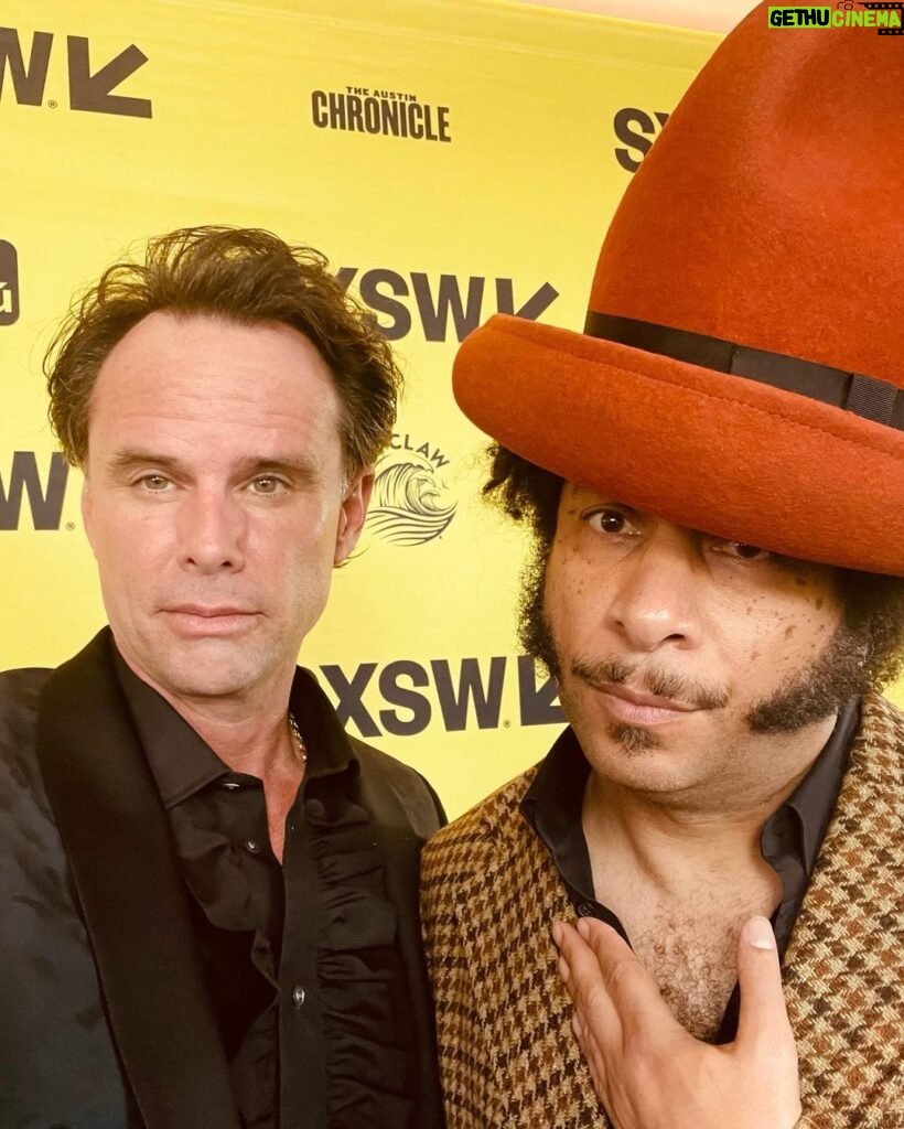 Walton Goggins Instagram - Last night… SXSW… I’m A Virgo! Magical surrealism… like a Dali painting. What an imagination @bootsriley @jharreljerome killed it along with everyone else. The link in the bio. Four episodes are just the tip of the iceberg. Coming to @amazonprime soon. Thank you @richardjamesofficial and @nschneiderstyle for making a fella look better than he deserves. What a cool fucking evening.
