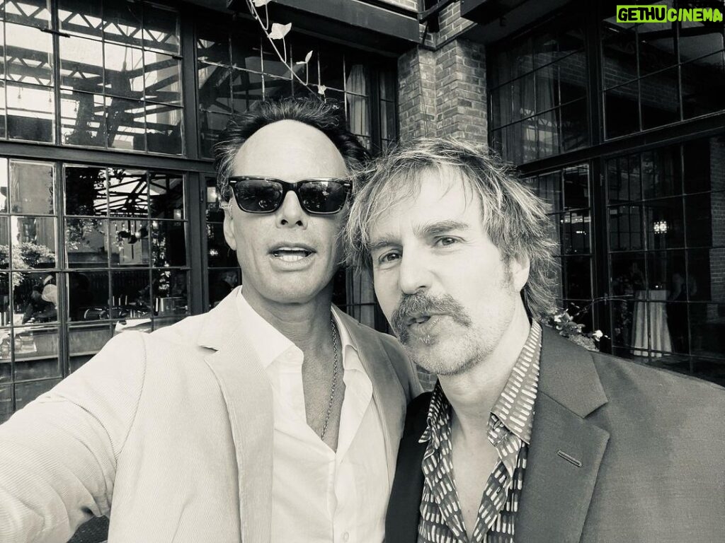 Walton Goggins Instagram - This guy… these guys… lucky to be on the long walk with both of em. Went with my lady to see the closing night of American Buffalo. Then celebrated their story telling achievement. For those that had the chance to see it… it’ll be like “yeah but I saw Rockwell, Fishburne and Darren Criss do it!” The bar has been raised.