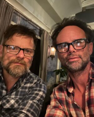 Walton Goggins Instagram - This fucking guy… Steve Zahn… just wrapped George and Tammy here in Wilmington. I worked with Zahn almost 25 years ago. I knew then he was a soul brother. The love we shared for John Prine, good wine and the world around us… but with age and experience… successes and failures… in a minute, this connection has been deeper at THIS stage than it ever could have been at THAT stage. One of the best guys in any room. I’m sure many of you would agree… Some things do get better with age. Love you brother. @stevezahn