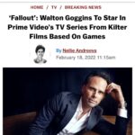 Walton Goggins Instagram - Fallout! Let’s fucking GO!!! It’s so good Y’all! Jonathon Nolan, Lisa Joy, Geneva Robertson-Dworet, Graham Wagner and AMAZON… I’m coming for ya! Article link in the profile. #FALLOUT @amazonstudios