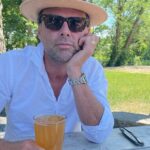 Walton Goggins Instagram - The perfect Hudson Valley day… americas longest zip line @catamountmtnresort a cold beer and some of the best food around @quinniesnewyork and listening to our boy play the Irish fiddle. Thank you universe for this day!