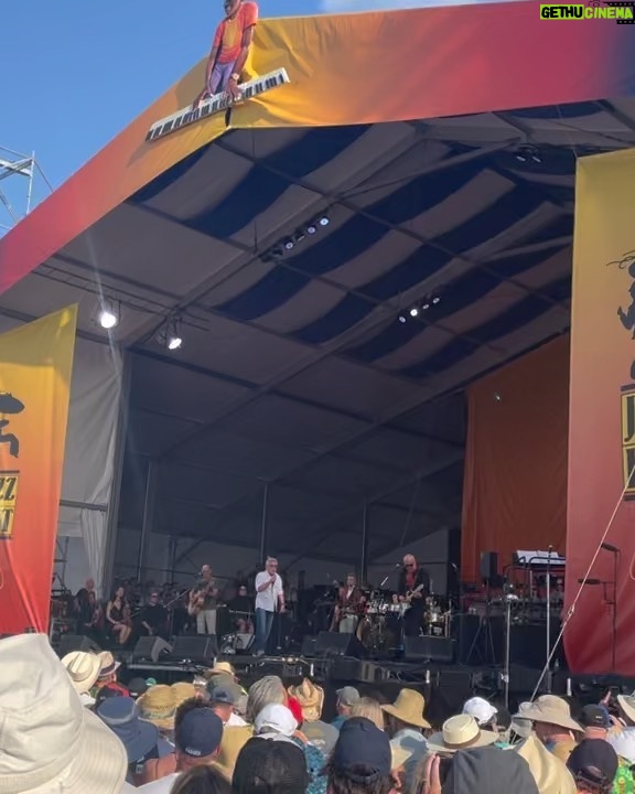 Walton Goggins Instagram - Jazz Fest day two…I could start with @jasonisbell I first met him with the @drivebytruckers almost 20 years ago. His music lifted me up thru some of my darkest days… now he’s A poet for the ages… or THE fucking WHO… or… maybe one of the best live music experiences I’ve ever had from Dahka Brahka (a religious experience for everyone in that tent)…. but the thing … THE THING I didn’t know was going to happen when I woke up this morning was seeing Raylan Givens. Haven’t seen him since the day we wrapped almost 8 years ago. There’s a whole lot going on in this picture. Filled me up. The outlaw and the lawman. Let’s see what tomorrow brings.