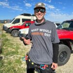 Walton Goggins Instagram - Friend of mine is paragliding in UTAH and met this guy today. Sent me this photo. I couldn’t help but ask myself the same thing.
