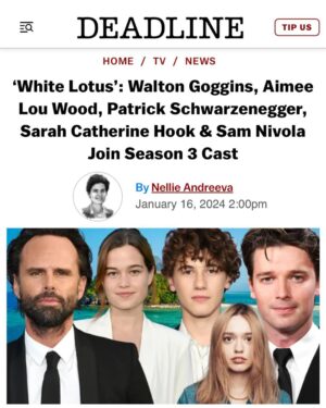 Walton Goggins Instagram - Sometimes the rumors are true… Guess who’s going to Thailand?! White Lotus Season 3!!! The great MIKE WHITE!!! You see around the corners of the human experience Mike. Thank you HBO… thank you Amazon FALLOUT… and my brother Danny McBride for making this work. So many people in this cast are old friends… and the ones that ain’t will be before too long. Sawasdee Khap!  #Thailand #Whitelotusseason3