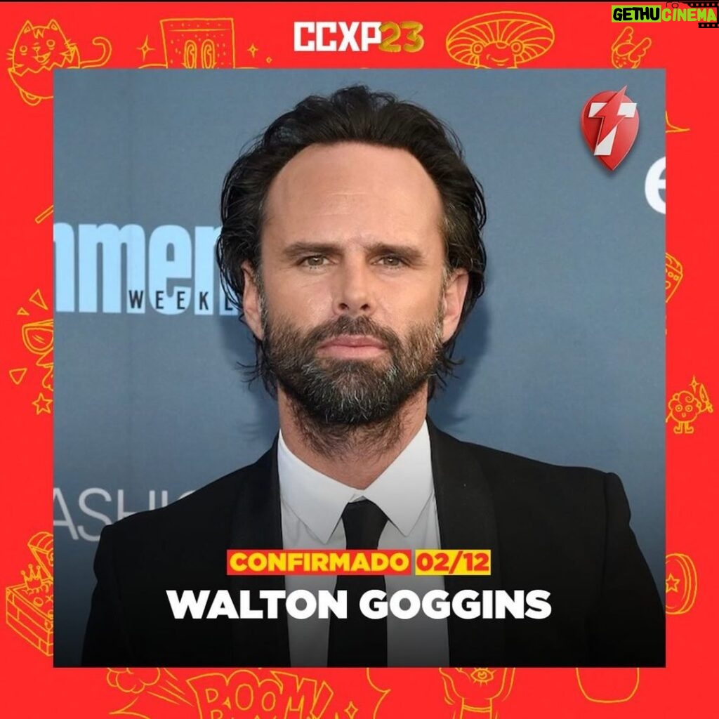 Walton Goggins Instagram - Confirmado… FALLOUT. CCXP in São Paulo, Brazil. Dec 2nd. Lucky to be standing with the great Jonathan Nolan and Graham Wagner. If you’re in the neighborhood… Vault-Tec is coming for ya. @amazonstudios @kilterfilms @bethesdagamestudios