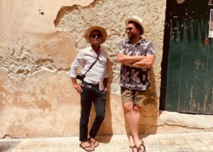 Walton Goggins Instagram - Look who showed up in my Sicilian feed… my favorite nephew… Jesse Gemstone! He likes Cacio e Pepe as much as I do! Quality time Italian Style. 🇮🇹🇮🇹