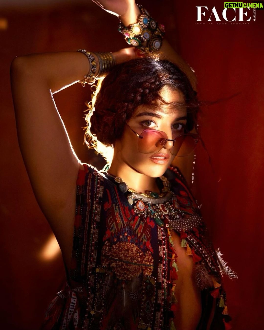 Wamiqa Gabbi Instagram - Where words are restrained, the eyes often talk a great deal 👀 Cover: @facemag.in Publisher: @harshithundet @kanchanshrivastava06 Creative Director: @farrahkader Interview by: @naina_humangram Photography: @tejasnerurkarr Fashion Stylist: @hemlataa9 @stylebyhemlataa Makeup Artist: @richie_muah Hair Stylist: @forum.gotecha Fashion Asistant: @saloni142_ Fashion Intern: @pritikachoksey Artist Publicity: @hardlyanonymous_2.0 Artist Management: @collectiveartistsnetwork @mann012 Wardrobe: Outfit: @aseemkapoor_official Jewellery: @sonisapphire Sunglasses: @scotteyewear www.facemagazine.in #FaceMagazine
