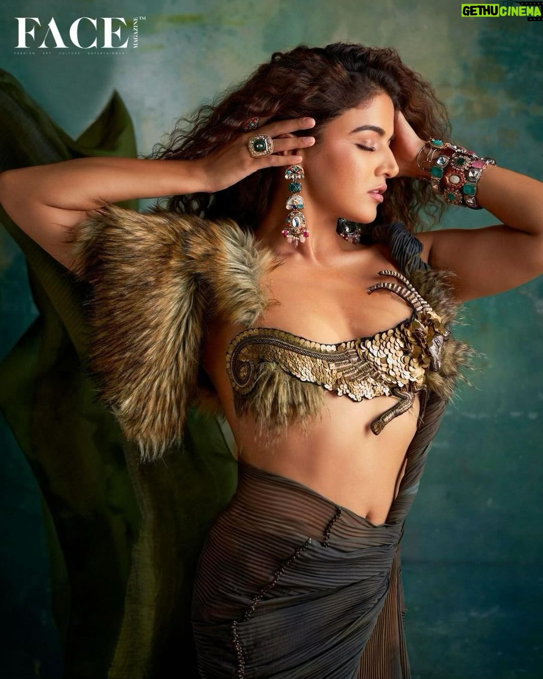 Wamiqa Gabbi Instagram - No animals were harmed in the making of this fierce fashion statement by @facemag.in ✨ #CrueltyFreeFashion #FauxReal Cover: @facemag.in Publisher: @harshithundet @kanchanshrivastava06 Creative Director: @farrahkader Interview by: @naina_humangram Photography: @tejasnerurkarr Fashion Stylist: @hemlataa9 @stylebyhemlataa Makeup Artist: @richie_muah Hair Stylist: @forum.gotecha Fashion Asistant: @saloni142_ Fashion Intern: @pritikachoksey Artist Publicity: @hardlyanonymous_2.0 Artist Management: @collectiveartistsnetwork @mann012 Wardrobe: Outfit: @marwarcouture x @adgeekoindia Jewellery: @sonisapphire www.facemagazine.in #FaceMagazine