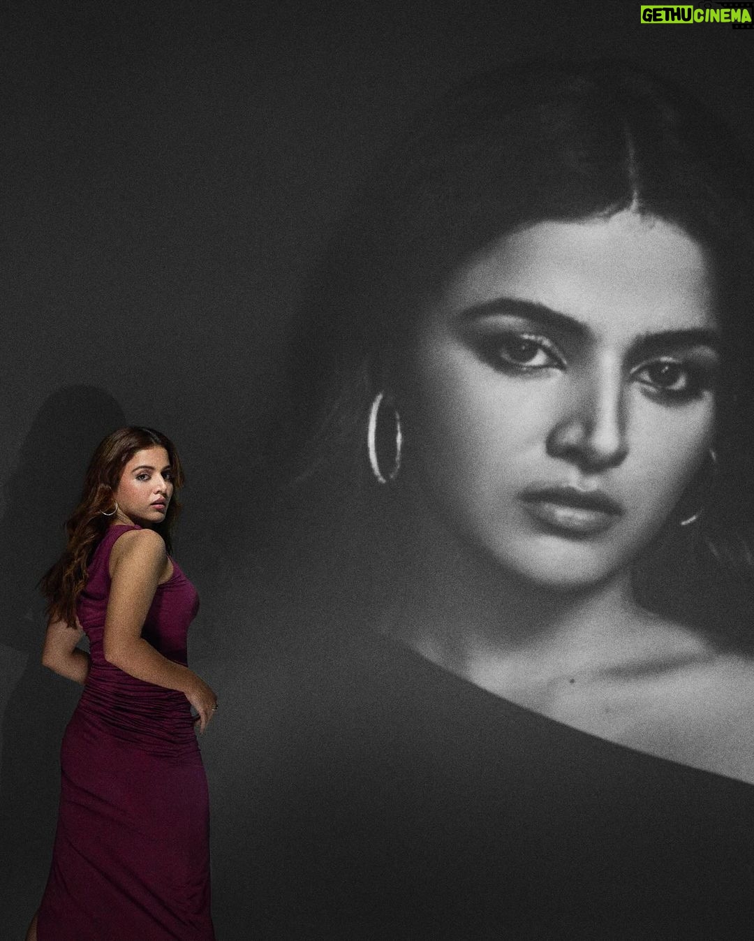 Wamiqa Gabbi Instagram - A certain darkness is needed to see the stars. #Osho Thank you @netflix_in for these beautiful pictures ♥️ 👗 @mohitrai 💄 @jyotiiadvani.artistry 💇🏻♀️ @humera_shaikh19