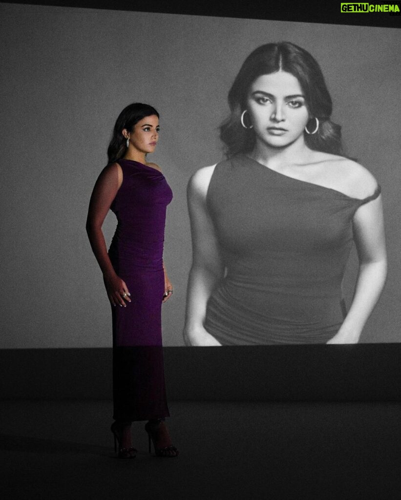 Wamiqa Gabbi Instagram - A certain darkness is needed to see the stars. #Osho Thank you @netflix_in for these beautiful pictures ♥ 👗 @mohitrai 💄 @jyotiiadvani.artistry 💇🏻‍♀ @humera_shaikh19