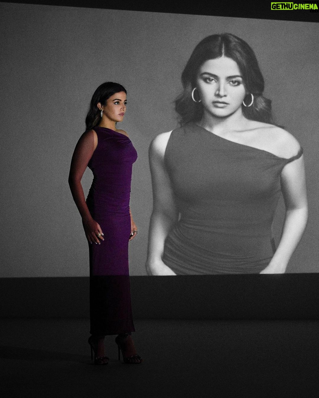 Wamiqa Gabbi Instagram - A certain darkness is needed to see the stars. #Osho Thank you @netflix_in for these beautiful pictures ♥️ 👗 @mohitrai 💄 @jyotiiadvani.artistry 💇🏻♀️ @humera_shaikh19