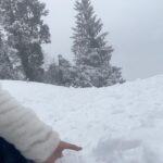 Wamiqa Gabbi Instagram - Sitting at home with a bad eye infection on Christmas and thinking of snow ❄️🤍 Like a lot of people, I too sat at home and watched everyone’s stories and posts on how wonderful and fun their Christmas eve was going. I just felt bummed out and started scrolling more through my phone and then I started looking at these videos of us playing with snow from earlier this year. These were special days. Beautiful days. What are these days called? It was no Christmas or Diwali or holi or new years that day but yet those days were so special. Any day can become special. It’s all on how you treat yourself and people around you. Merry Christmas all of you and to all those who sat at home and did absolutely nothing (like myself), wish you all merrier days than the Christmas ✨