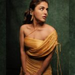 Wamiqa Gabbi Instagram - We are who we are because of consequences 💛 . Styled by @malkit_gill2697 with @sanjamkaur92 Wearing @arokaofficial Interns @designstation2020 @___.yashikaa.__ HMU @payalgore_ Photographer @harshjanii