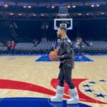 Warren Egypt Franklin Instagram - “That’s one small step for man, one giant leap for my nXggas” or whatever Neil Armstrong said 🚀 Wells Fargo Center