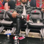 Warren Egypt Franklin Instagram - Courtside Papi 🏀🔥 Miami, Florida