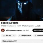 Whindersson Nunes Instagram – VÍDEO NOVOO!
Muito feliz em fazer um trabalho pro MORTAL KOMBAT hahahahaha simplesmente um sonho! 😍😍😍
Já fiz algumas produções e consegui fazer inserções do meu livro, meu show novo, minha pousada no Ceará (@pousadacafezapata) e até de algumas músicas do novo álbum!
Eles se interessaram e pediram pro Lil fazer uma música, se chama “PODER SUPREMO”!
Enfim, se você quiser assistir, link na bio e stories!