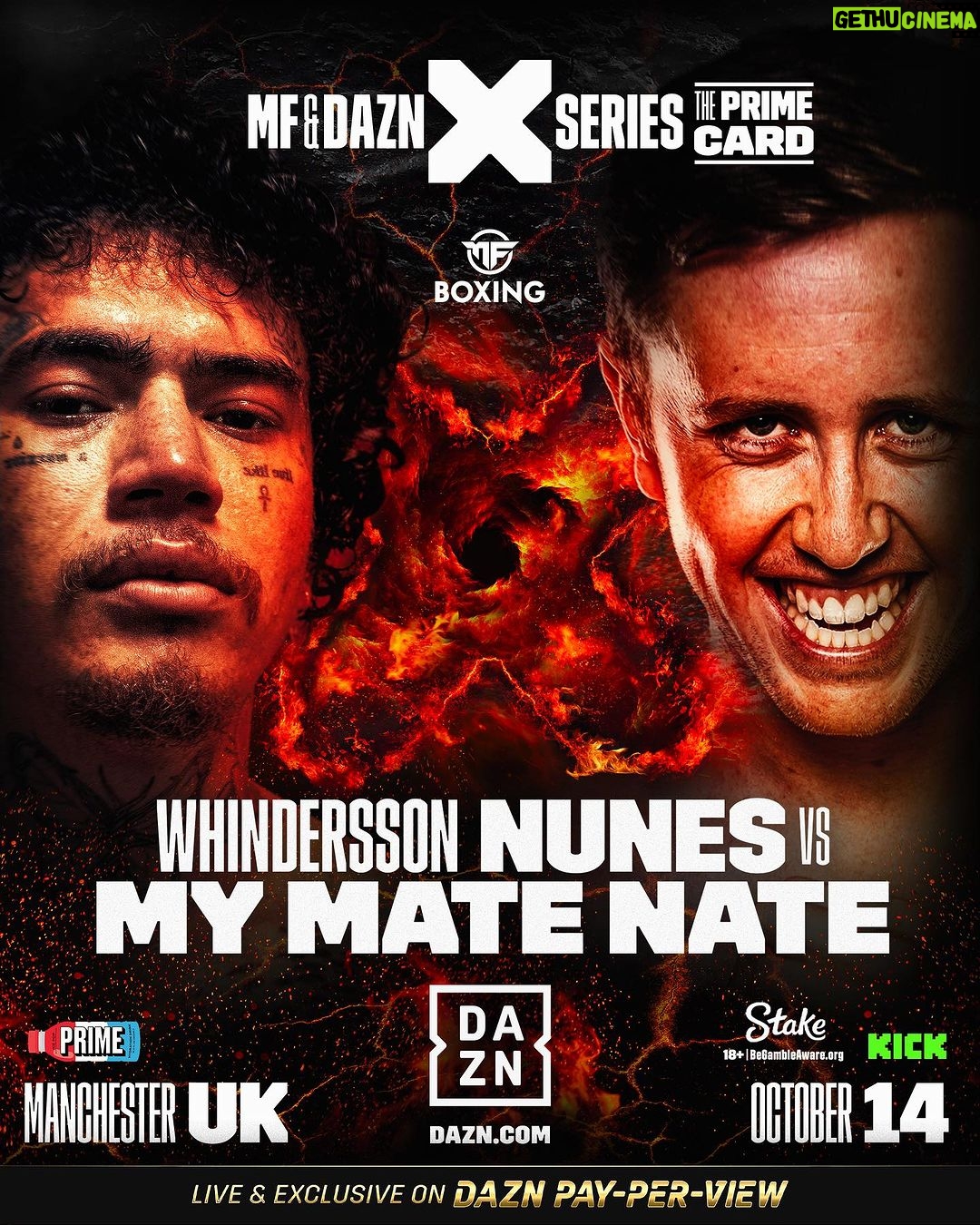 Whindersson Nunes Instagram - Bring on Brazil, bring on Thailand! π§π· πΉπ π @whinderssonnunes and @mymatenate added to a MONSTER card in Manchester, Oct 14th, live on @daznboxing π₯ #KSIFury | #PaulDanis | @MF_DAZNXSeries | @PrimeHydrate | @kickstreaming