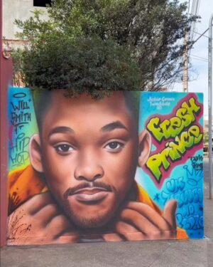 Will Smith Instagram - Wow!! @fabiogomestrindade, fico honrado e sempre impressionado com seu trabalho! I love the beauty you bring to the streets of Goiás. E aí Brasil?!