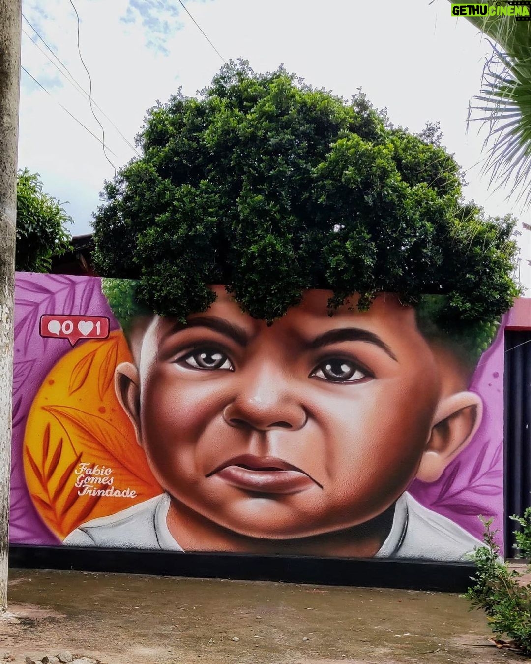 Will Smith - 2.4 Million Likes - Wow!! @fabiogomestrindade, fico honrado e sempre impressionado com seu trabalho! I love the beauty you bring to the streets of Goiás. E aí Brasil?!