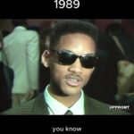 Will Smith Instagram - I ain’t know NUFFIN! Hahaha. Tryna sound all confident. I was Terrified. Happy Bday, Hip Hop. 📹 @upfrontog
