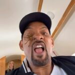 Will Smith Instagram - A spider on a plane? We call that a no fly zone