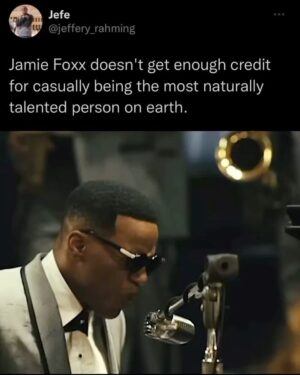 Will Smith Instagram - @iamjamiefoxx is a BEAST!!! Singer, Actor, Comedian — THE TRUTH!

via @certifiedthrowback
