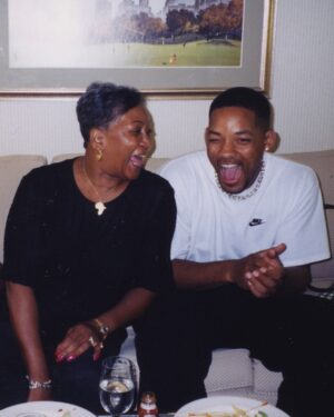 Will Smith Instagram - Happy Bday, Mom-Mom! 87 today.  There’s nothing like laughing with your Mother. ❤️
