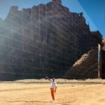 Will Smith Instagram - WOW. This was a whirlwind trip of 1sts. My first time to a camel race, my first time seeing the ancient remains of Hegra, my first time to the world’s largest mirrored building, then topping it off at F1! Thanx @therealswizzz, @saudibronx, @alulamoments, @lewishamilton, @mercedesamgf1, ’n @f1. #saudiarabiangp 📷: @jas
