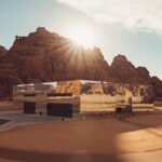 Will Smith Instagram - WOW. This was a whirlwind trip of 1sts. My first time to a camel race, my first time seeing the ancient remains of Hegra, my first time to the world’s largest mirrored building, then topping it off at F1! Thanx @therealswizzz, @saudibronx, @alulamoments, @lewishamilton, @mercedesamgf1, ’n @f1. #saudiarabiangp 📷: @jas