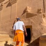 Will Smith Instagram - WOW. This was a whirlwind trip of 1sts. My first time to a camel race, my first time seeing the ancient remains of Hegra, my first time to the world’s largest mirrored building, then topping it off at F1! Thanx @therealswizzz, @saudibronx, @alulamoments, @lewishamilton, @mercedesamgf1, ’n @f1. #saudiarabiangp 📷: @jas