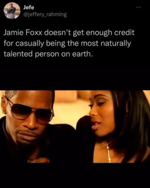 Will Smith Instagram - @iamjamiefoxx is a BEAST!!! Singer, Actor, Comedian — THE TRUTH!

via @certifiedthrowback