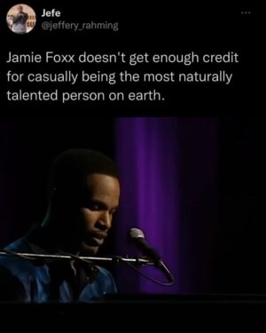 Will Smith Instagram - @iamjamiefoxx is a BEAST!!! Singer, Actor, Comedian — THE TRUTH!

via @certifiedthrowback