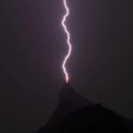 Will Smith Instagram - WHOA! Lightning struck O Cristo!! (Christ the Redeemer statue in Rio) Okay… I get it… I’ma straighten up! 😳 📷 @fsbragaphotos