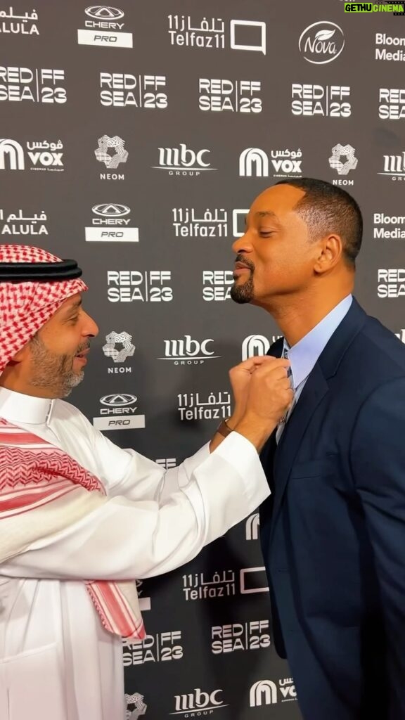 Will Smith Instagram - Wow! Thank You Red Sea Film Festival! You have created real Magic — An Oasis of art & creativity! What’s Next? I’m in.