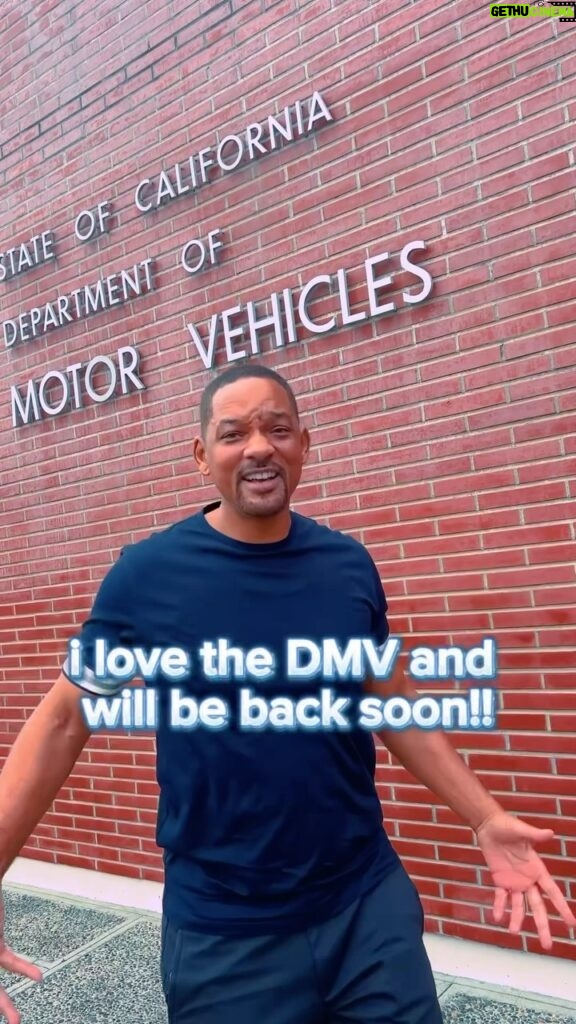 Will Smith Instagram - Photo turned out pretty good to be honest Department of Motor Vehicles