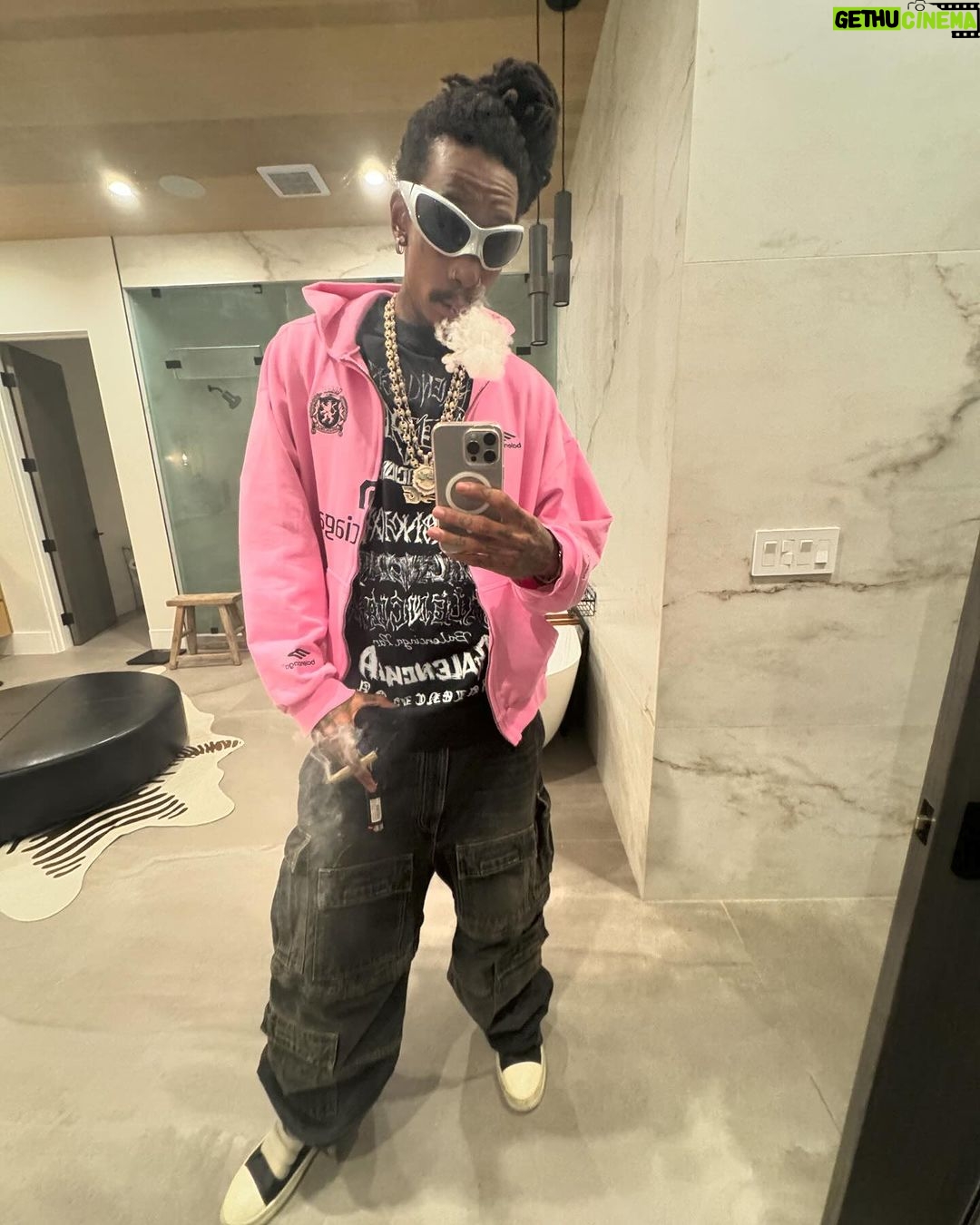 Wiz Khalifa Instagram - I smell like bomb weed and thousand dollar cologne