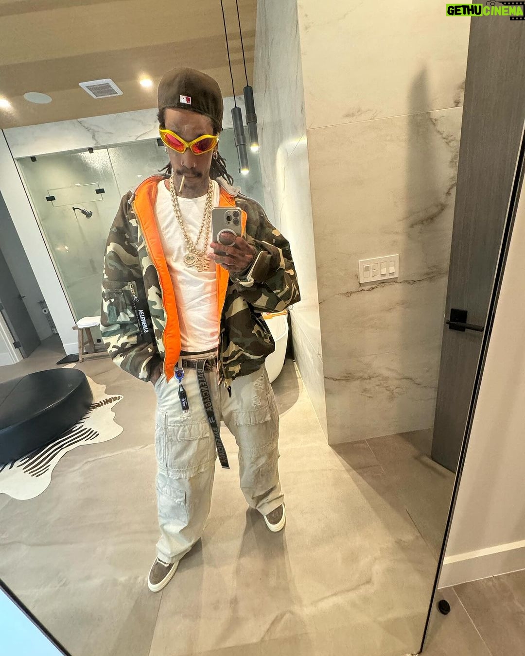 Wiz Khalifa Instagram - Shits bout to get scary