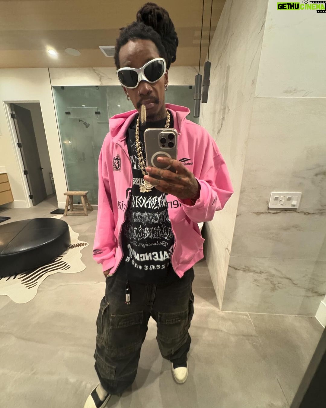 Wiz Khalifa Instagram - I smell like bomb weed and thousand dollar cologne