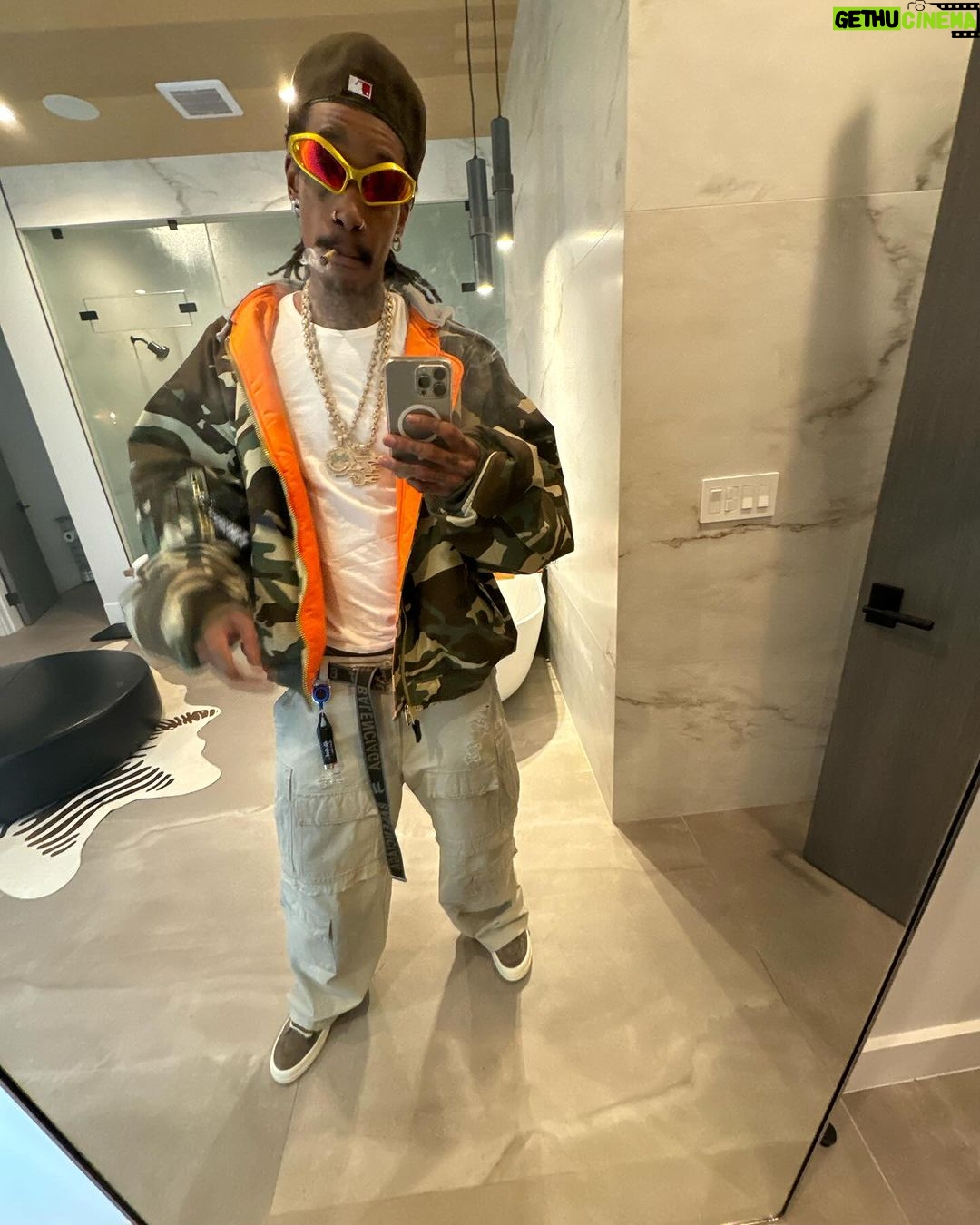 Wiz Khalifa Instagram - Shits bout to get scary