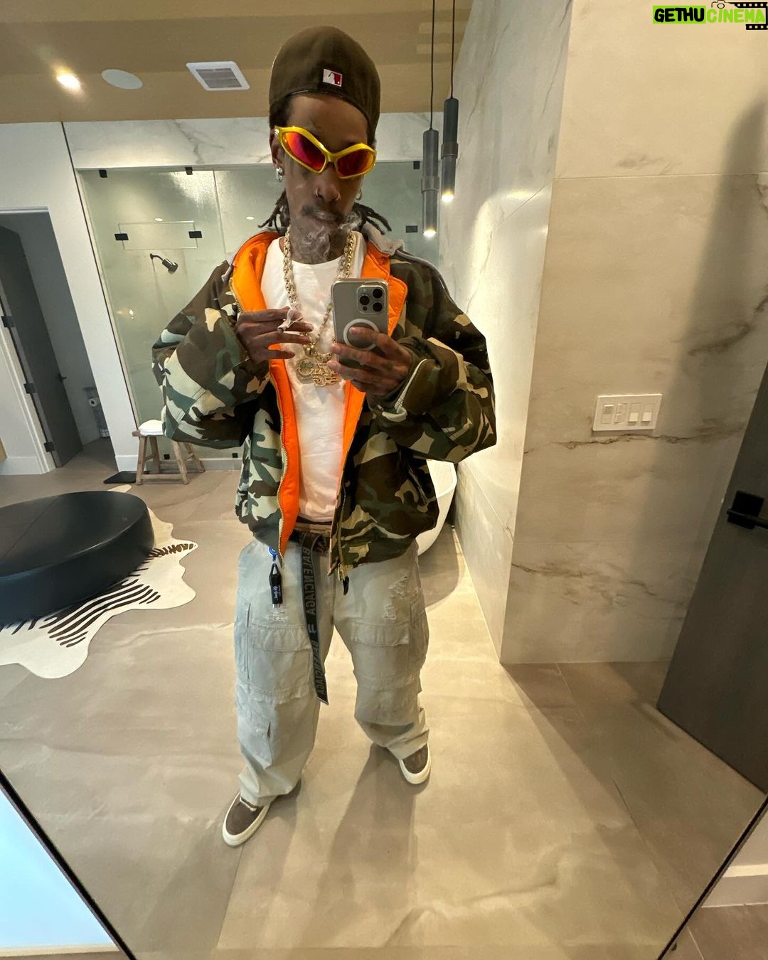 Wiz Khalifa Instagram - Shits bout to get scary