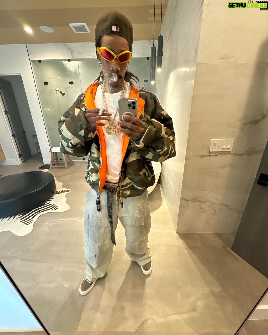 Wiz Khalifa Instagram - Shits bout to get scary